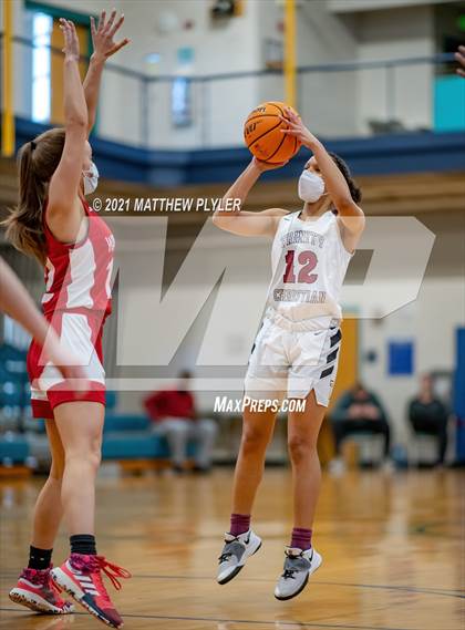 Thumbnail 3 in Wayne Christian vs Trinity Christian (NCISAA State Tournament - Third Round) photogallery.