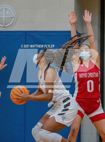 Thumbnail 2 in Wayne Christian vs Trinity Christian (NCISAA State Tournament - Third Round) photogallery.