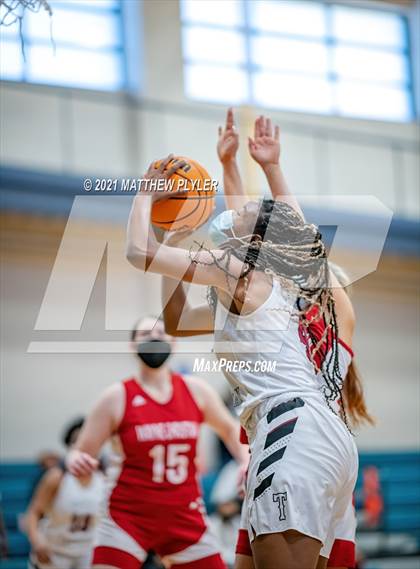 Thumbnail 3 in Wayne Christian vs Trinity Christian (NCISAA State Tournament - Third Round) photogallery.