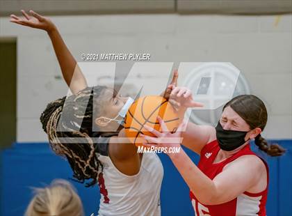 Thumbnail 1 in Wayne Christian vs Trinity Christian (NCISAA State Tournament - Third Round) photogallery.