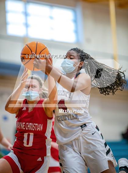 Thumbnail 1 in Wayne Christian vs Trinity Christian (NCISAA State Tournament - Third Round) photogallery.