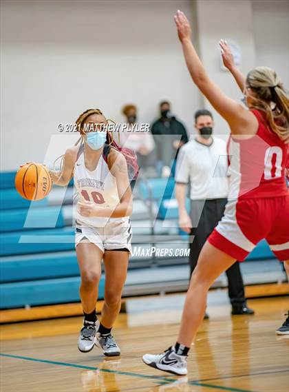 Thumbnail 1 in Wayne Christian vs Trinity Christian (NCISAA State Tournament - Third Round) photogallery.
