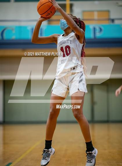 Thumbnail 2 in Wayne Christian vs Trinity Christian (NCISAA State Tournament - Third Round) photogallery.
