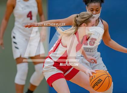 Thumbnail 3 in Wayne Christian vs Trinity Christian (NCISAA State Tournament - Third Round) photogallery.