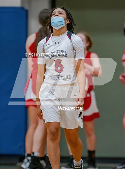Thumbnail 2 in Wayne Christian vs Trinity Christian (NCISAA State Tournament - Third Round) photogallery.