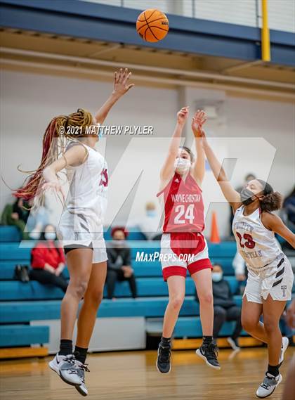Thumbnail 1 in Wayne Christian vs Trinity Christian (NCISAA State Tournament - Third Round) photogallery.