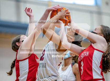 Thumbnail 2 in Wayne Christian vs Trinity Christian (NCISAA State Tournament - Third Round) photogallery.