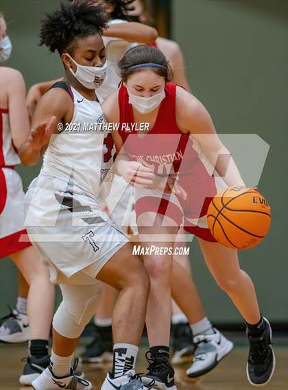 Thumbnail 1 in Wayne Christian vs Trinity Christian (NCISAA State Tournament - Third Round) photogallery.