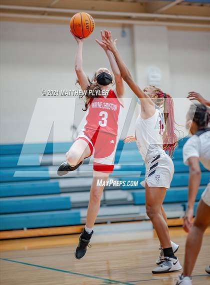 Thumbnail 1 in Wayne Christian vs Trinity Christian (NCISAA State Tournament - Third Round) photogallery.
