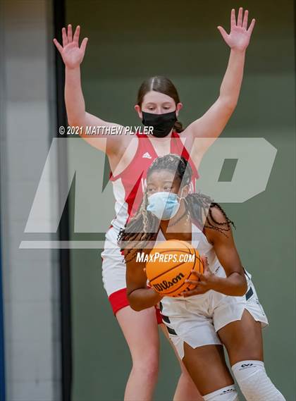 Thumbnail 3 in Wayne Christian vs Trinity Christian (NCISAA State Tournament - Third Round) photogallery.