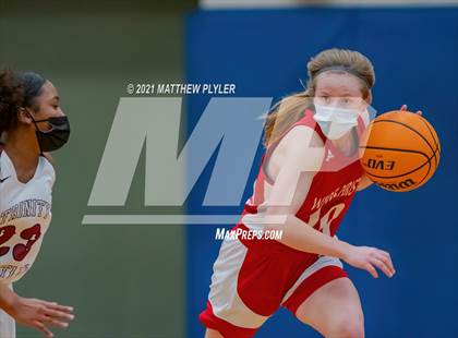 Thumbnail 2 in Wayne Christian vs Trinity Christian (NCISAA State Tournament - Third Round) photogallery.