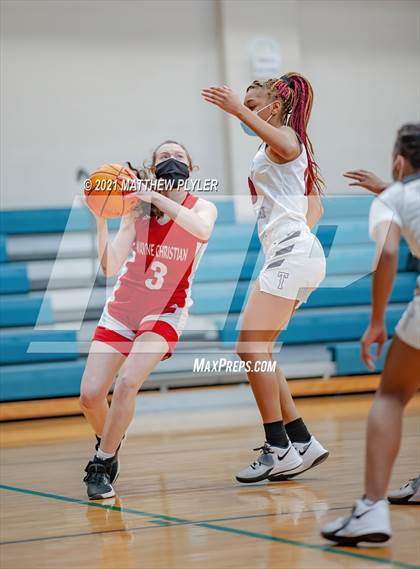 Thumbnail 2 in Wayne Christian vs Trinity Christian (NCISAA State Tournament - Third Round) photogallery.
