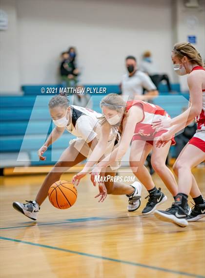 Thumbnail 3 in Wayne Christian vs Trinity Christian (NCISAA State Tournament - Third Round) photogallery.