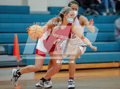 Thumbnail 2 in Wayne Christian vs Trinity Christian (NCISAA State Tournament - Third Round) photogallery.