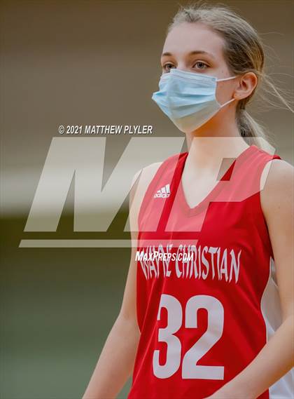 Thumbnail 1 in Wayne Christian vs Trinity Christian (NCISAA State Tournament - Third Round) photogallery.