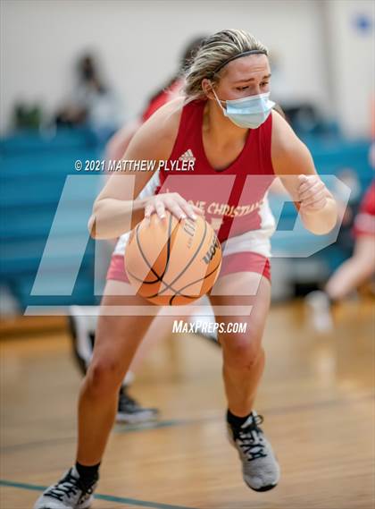 Thumbnail 1 in Wayne Christian vs Trinity Christian (NCISAA State Tournament - Third Round) photogallery.