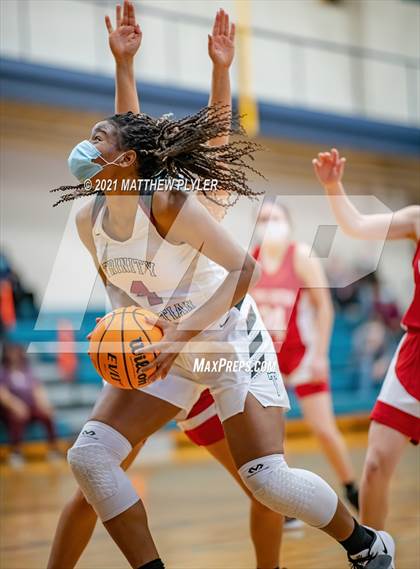 Thumbnail 1 in Wayne Christian vs Trinity Christian (NCISAA State Tournament - Third Round) photogallery.