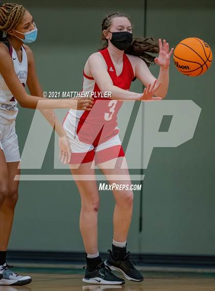 Thumbnail 3 in Wayne Christian vs Trinity Christian (NCISAA State Tournament - Third Round) photogallery.