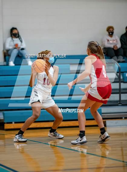 Thumbnail 2 in Wayne Christian vs Trinity Christian (NCISAA State Tournament - Third Round) photogallery.