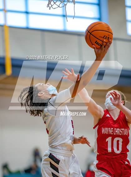 Thumbnail 2 in Wayne Christian vs Trinity Christian (NCISAA State Tournament - Third Round) photogallery.