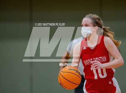 Thumbnail 3 in Wayne Christian vs Trinity Christian (NCISAA State Tournament - Third Round) photogallery.