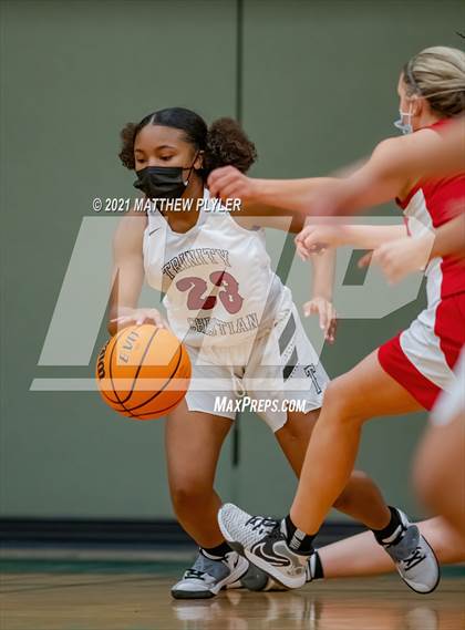 Thumbnail 1 in Wayne Christian vs Trinity Christian (NCISAA State Tournament - Third Round) photogallery.