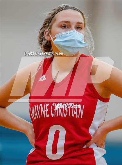Thumbnail 3 in Wayne Christian vs Trinity Christian (NCISAA State Tournament - Third Round) photogallery.