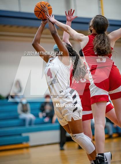Thumbnail 1 in Wayne Christian vs Trinity Christian (NCISAA State Tournament - Third Round) photogallery.