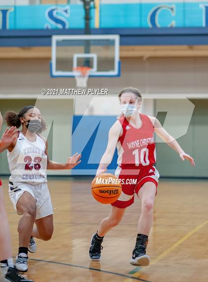Thumbnail 1 in Wayne Christian vs Trinity Christian (NCISAA State Tournament - Third Round) photogallery.