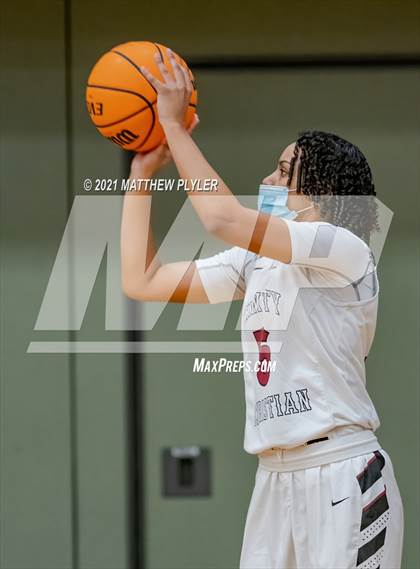 Thumbnail 1 in Wayne Christian vs Trinity Christian (NCISAA State Tournament - Third Round) photogallery.