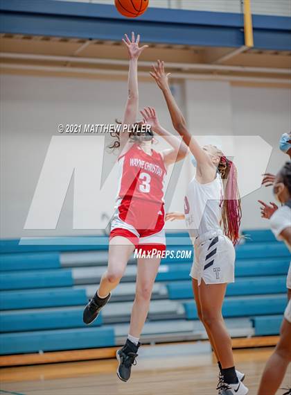 Thumbnail 2 in Wayne Christian vs Trinity Christian (NCISAA State Tournament - Third Round) photogallery.