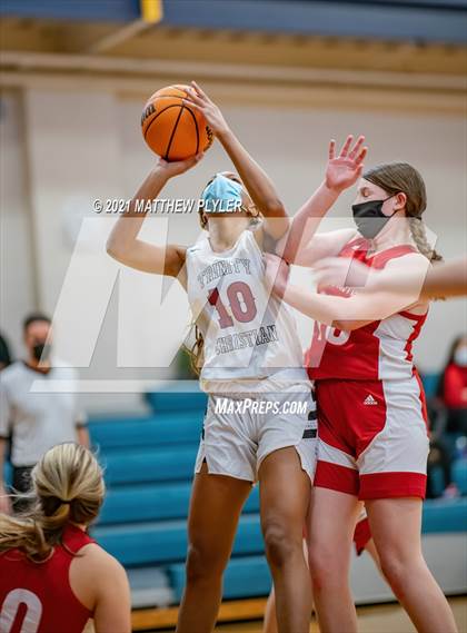 Thumbnail 2 in Wayne Christian vs Trinity Christian (NCISAA State Tournament - Third Round) photogallery.