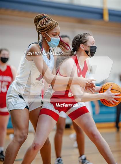 Thumbnail 1 in Wayne Christian vs Trinity Christian (NCISAA State Tournament - Third Round) photogallery.
