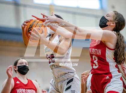 Thumbnail 2 in Wayne Christian vs Trinity Christian (NCISAA State Tournament - Third Round) photogallery.
