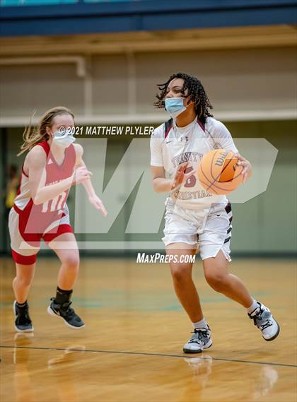 Thumbnail 1 in Wayne Christian vs Trinity Christian (NCISAA State Tournament - Third Round) photogallery.