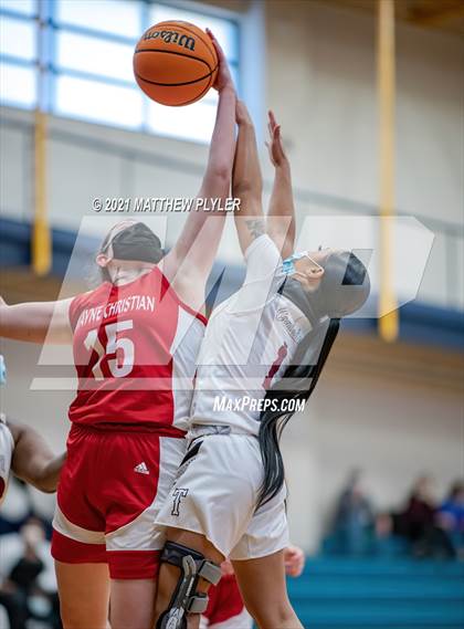 Thumbnail 1 in Wayne Christian vs Trinity Christian (NCISAA State Tournament - Third Round) photogallery.