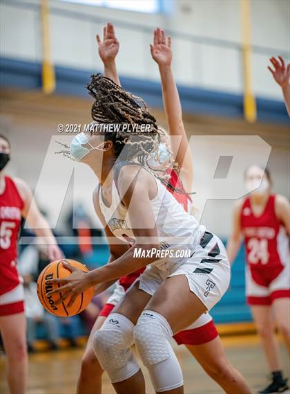 Thumbnail 2 in Wayne Christian vs Trinity Christian (NCISAA State Tournament - Third Round) photogallery.