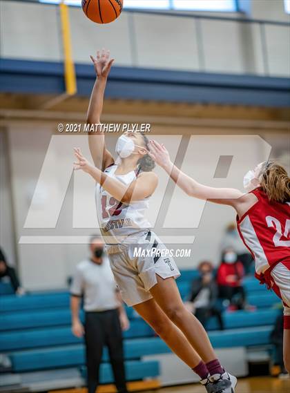 Thumbnail 2 in Wayne Christian vs Trinity Christian (NCISAA State Tournament - Third Round) photogallery.