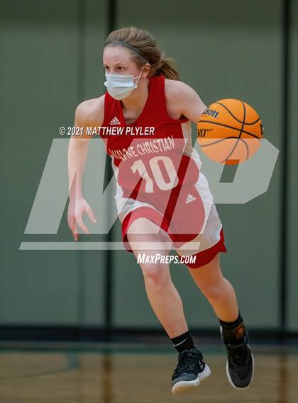 Thumbnail 1 in Wayne Christian vs Trinity Christian (NCISAA State Tournament - Third Round) photogallery.
