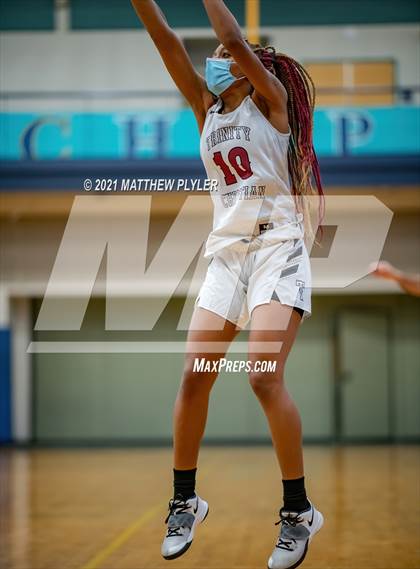 Thumbnail 3 in Wayne Christian vs Trinity Christian (NCISAA State Tournament - Third Round) photogallery.