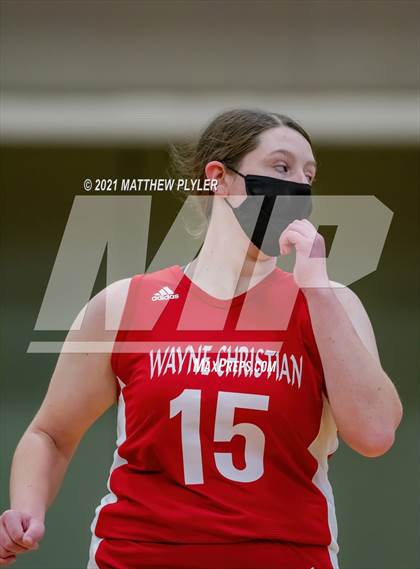 Thumbnail 1 in Wayne Christian vs Trinity Christian (NCISAA State Tournament - Third Round) photogallery.