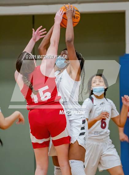 Thumbnail 3 in Wayne Christian vs Trinity Christian (NCISAA State Tournament - Third Round) photogallery.