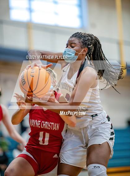 Thumbnail 2 in Wayne Christian vs Trinity Christian (NCISAA State Tournament - Third Round) photogallery.