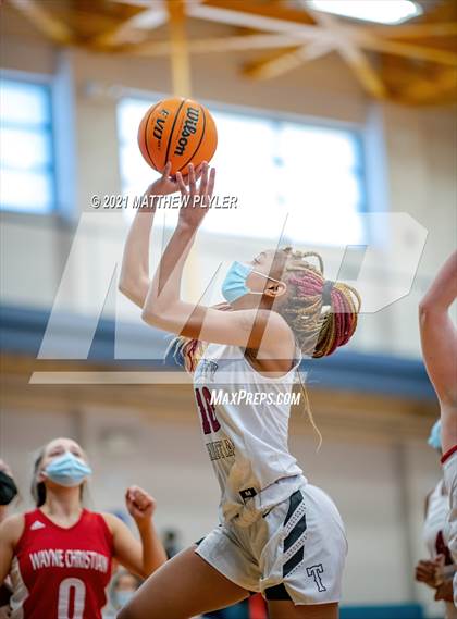 Thumbnail 2 in Wayne Christian vs Trinity Christian (NCISAA State Tournament - Third Round) photogallery.