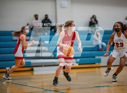 Thumbnail 3 in Wayne Christian vs Trinity Christian (NCISAA State Tournament - Third Round) photogallery.