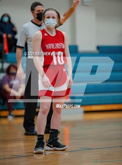 Thumbnail 2 in Wayne Christian vs Trinity Christian (NCISAA State Tournament - Third Round) photogallery.