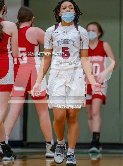Thumbnail 1 in Wayne Christian vs Trinity Christian (NCISAA State Tournament - Third Round) photogallery.