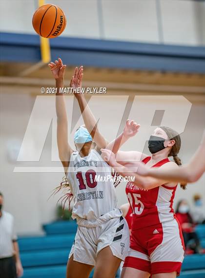 Thumbnail 3 in Wayne Christian vs Trinity Christian (NCISAA State Tournament - Third Round) photogallery.