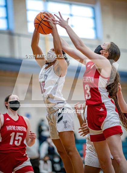 Thumbnail 1 in Wayne Christian vs Trinity Christian (NCISAA State Tournament - Third Round) photogallery.