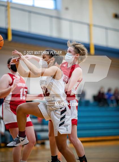 Thumbnail 1 in Wayne Christian vs Trinity Christian (NCISAA State Tournament - Third Round) photogallery.